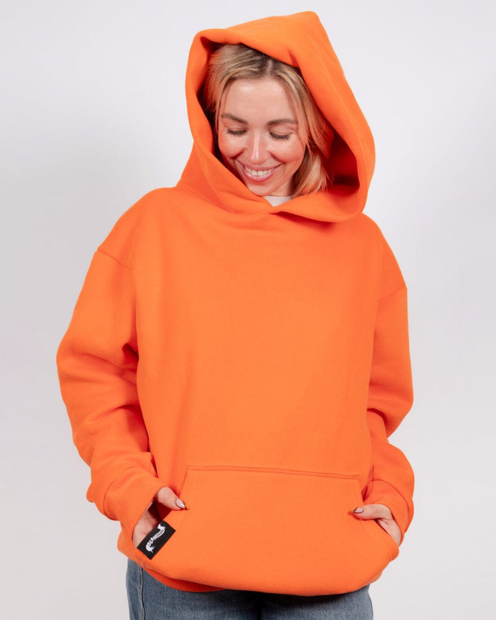 bean goods basics hoodie | hunter orange - bean goods
