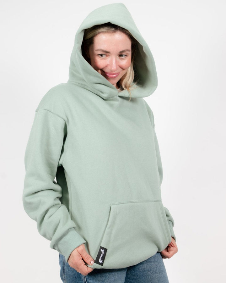 bean goods basics hoodie | sage - bean goods
