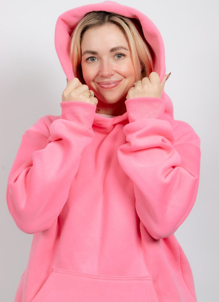 bean goods basics hoodie | ween pink - bean goods