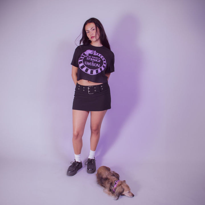 beetleween cropped tee - bean goods