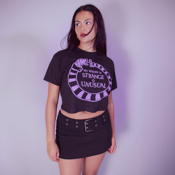 beetleween cropped tee - bean goods