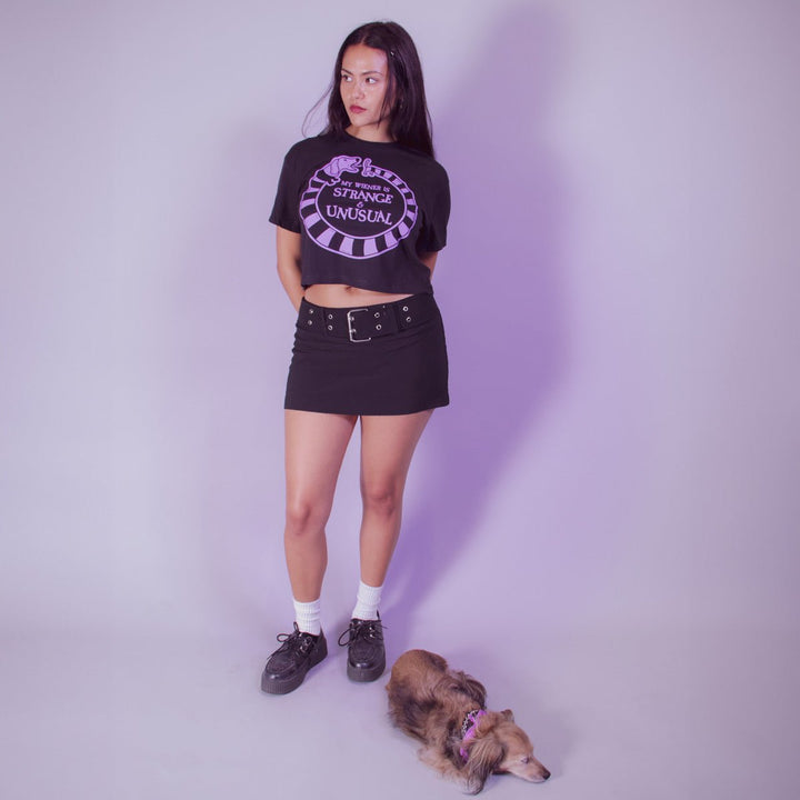 beetleween cropped tee - bean goods