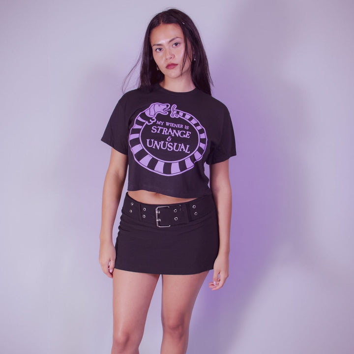 beetleween cropped tee - bean goods