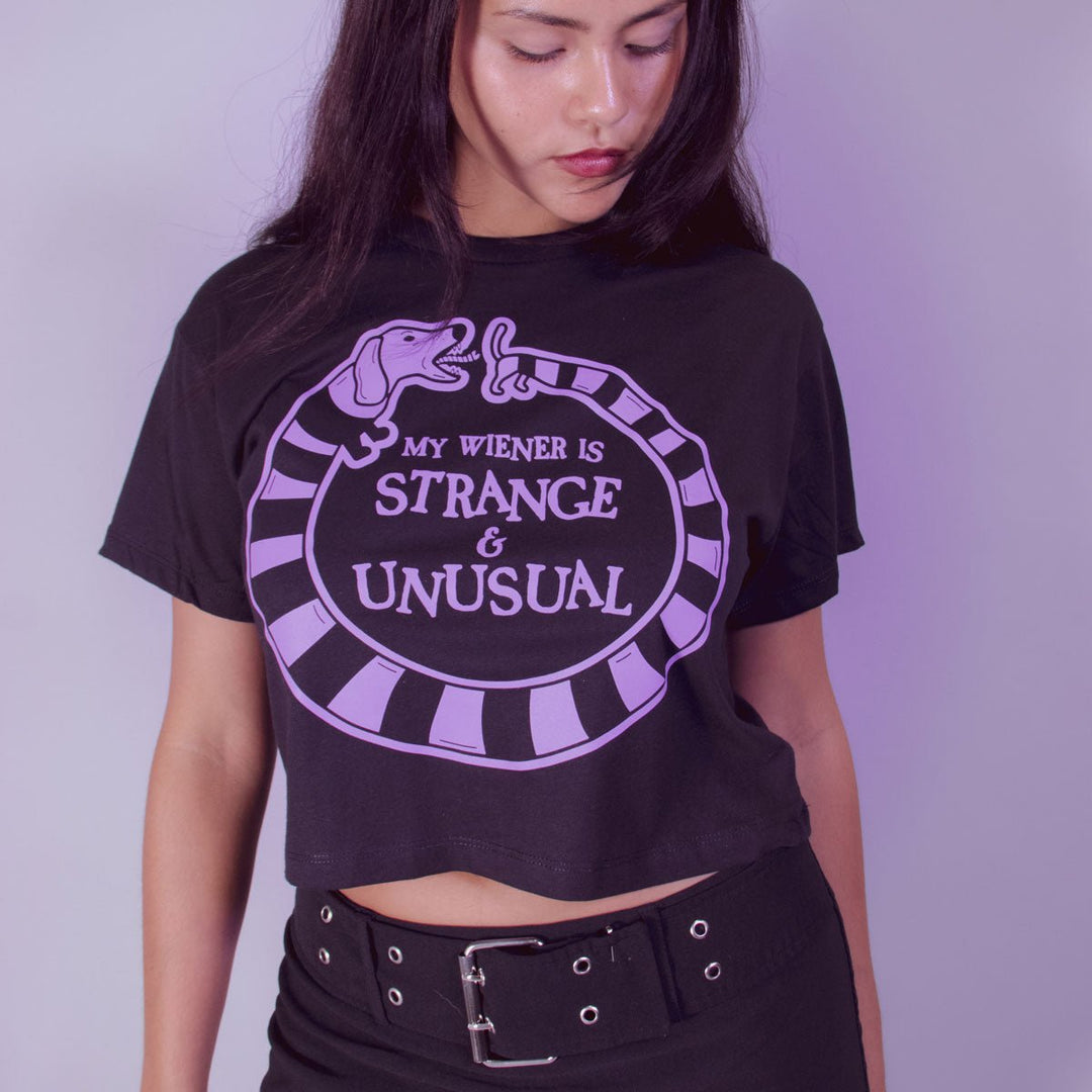 beetleween cropped tee - bean goods