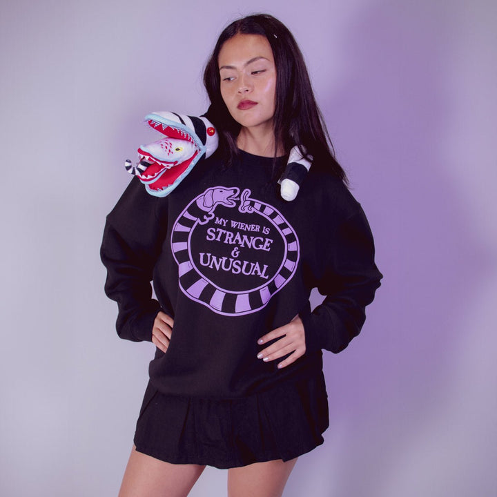 beetleween unisex crew sweatshirt - bean goods