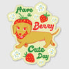 berry cute sticker