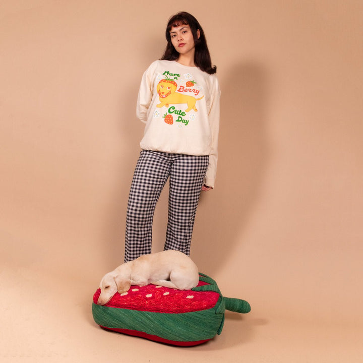 berry cute unisex crew sweatshirt - bean goods