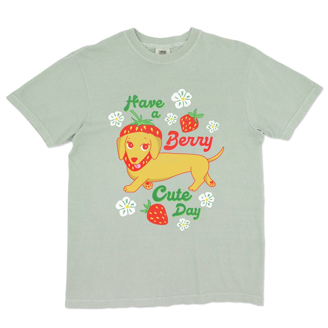 berry cute unisex tee | sage - bean goods