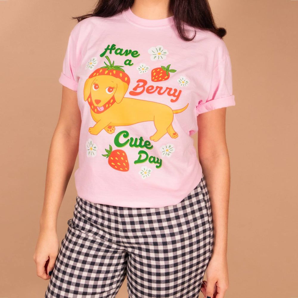 berry cute unisex tee | strawberry - bean goods