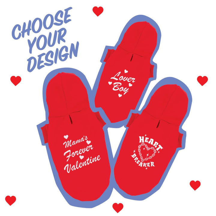 build your own valentween’s doxie hoodie - bean goods