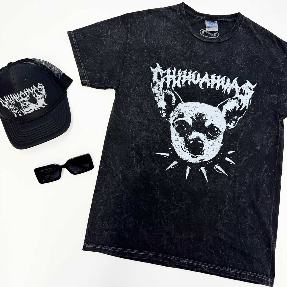 chihuahua unisex tee | midnight mineral wash - bean goods