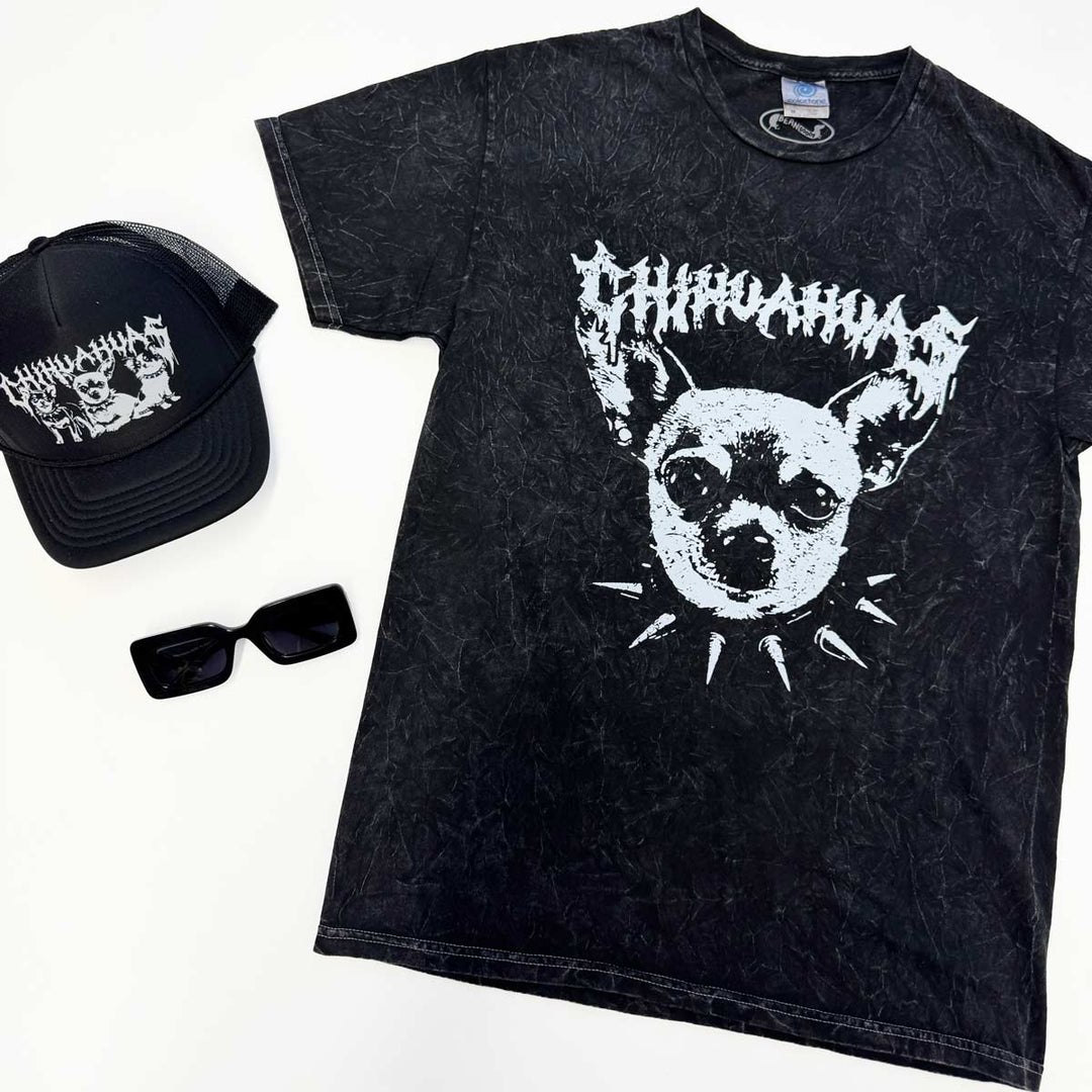 chihuahua unisex tee | midnight mineral wash - bean goods