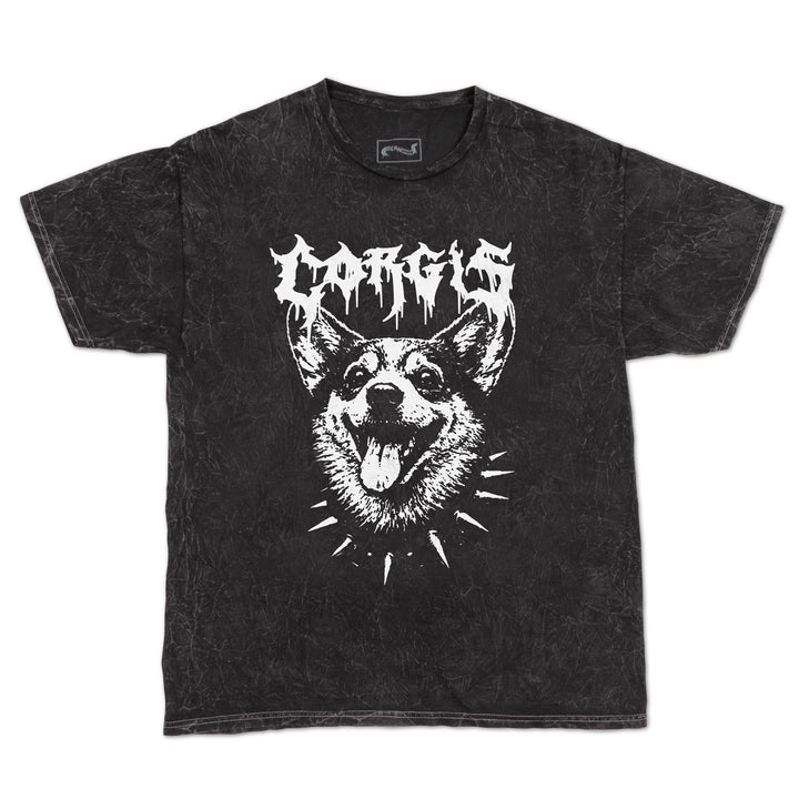corgi unisex tee | midnight mineral wash - bean goods