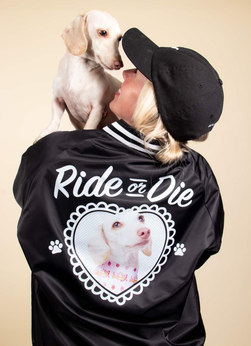 custom ride or die jacket - bean goods