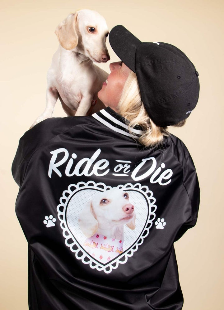 custom ride or die jacket - bean goods