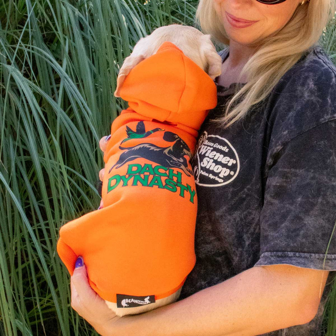 dach dynasty doxie hoodie - bean goods