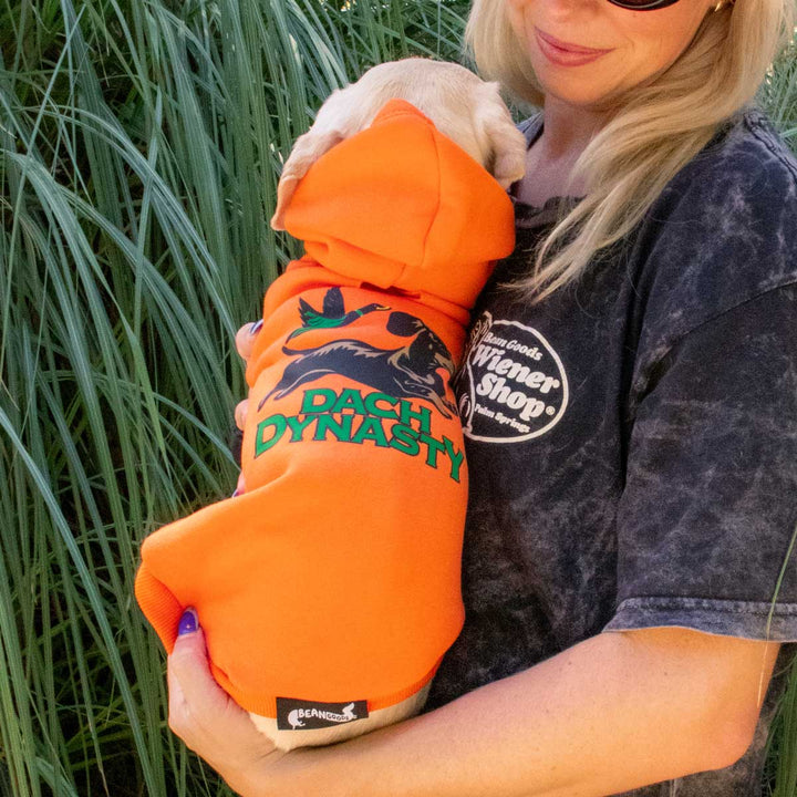 dach dynasty doxie hoodie - bean goods