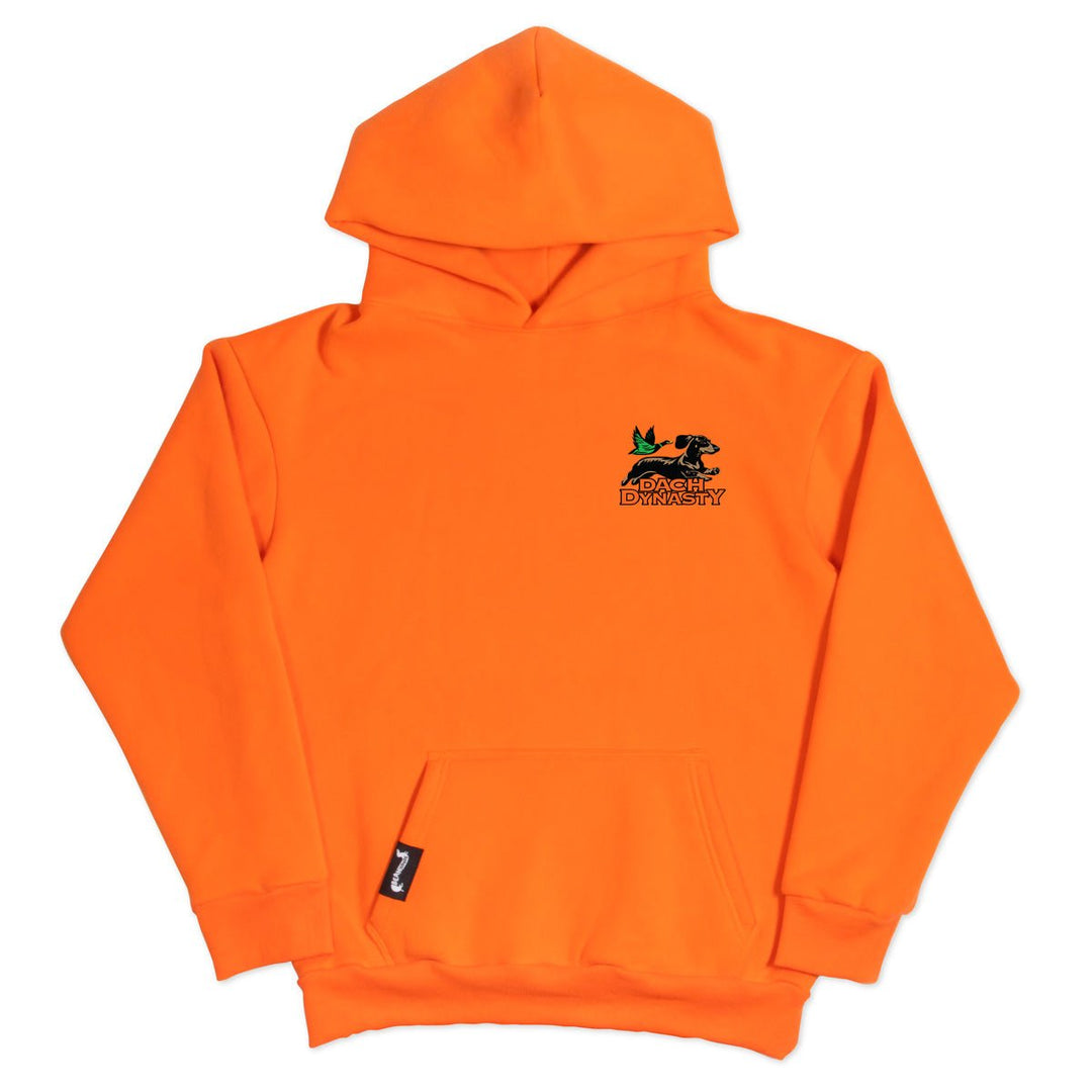 dach dynasty unisex hoodie | hunter orange - bean goods