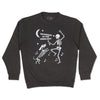 dachshund in the moonlight unisex crew sweatshirt