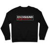 dachshund signature unisex crew sweatshirt