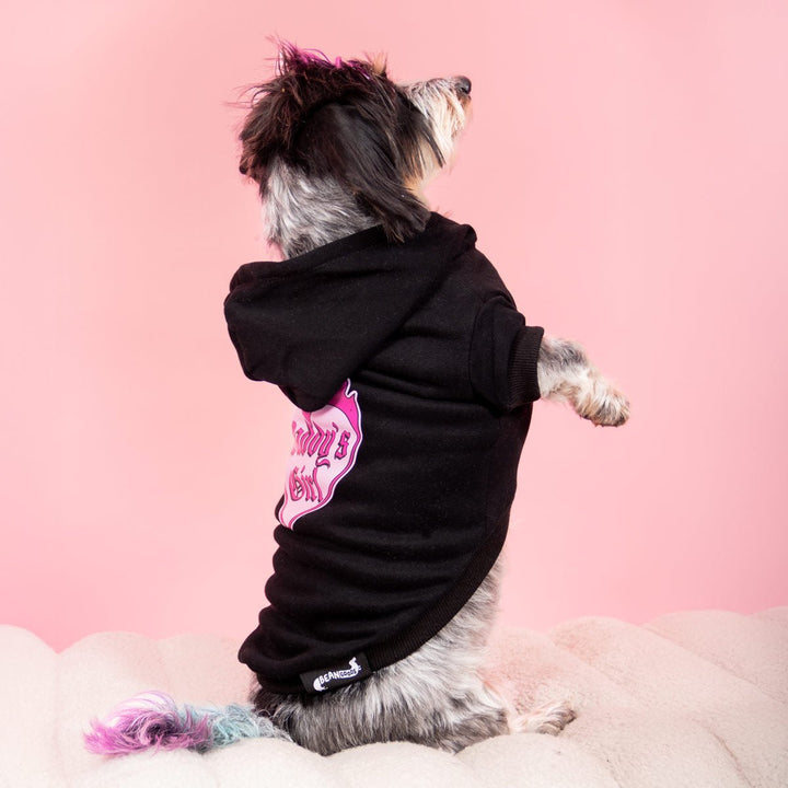 daddy’s girl doxie hoodie | midnight - bean goods