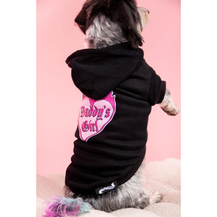 daddy’s girl doxie hoodie | midnight - bean goods