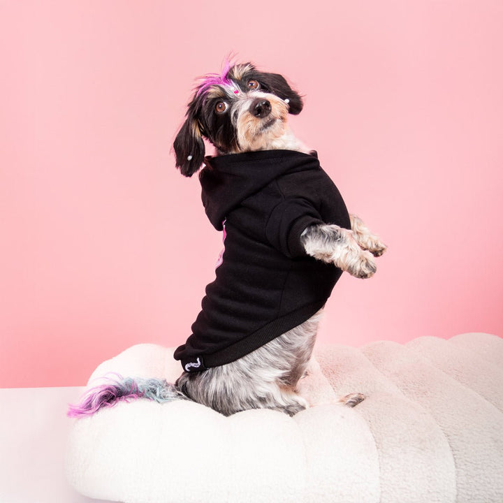 daddy’s girl doxie hoodie | midnight - bean goods