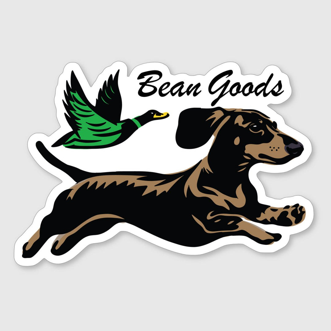 dox & feather sticker - bean goods