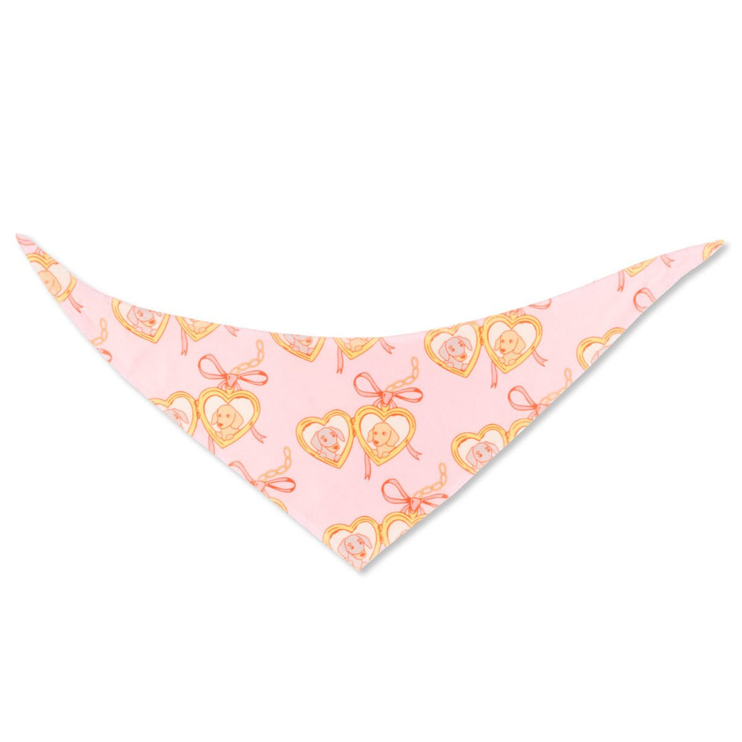 doxie locket bandana - bean goods