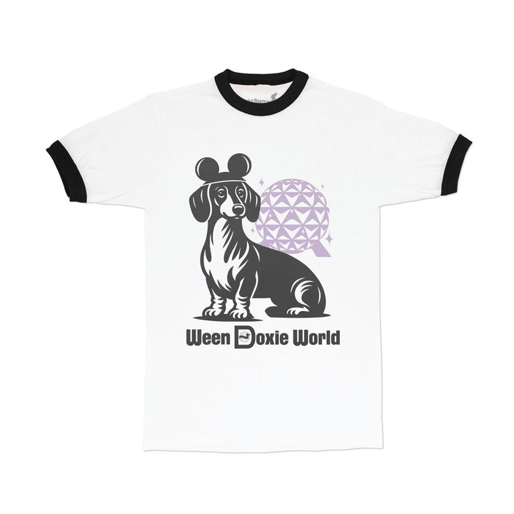 doxie world unisex ringer tee - bean goods