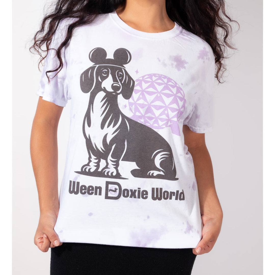 doxie world unisex tie - dye tee - bean goods