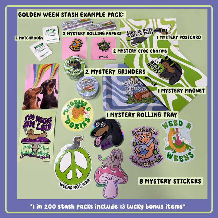 Four - Tweenie Lucky Stash Pack - bean goods