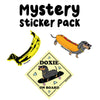 free gift - mystery sticker pack (includes 3 stickers)