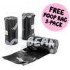 free poop bag 3-pack