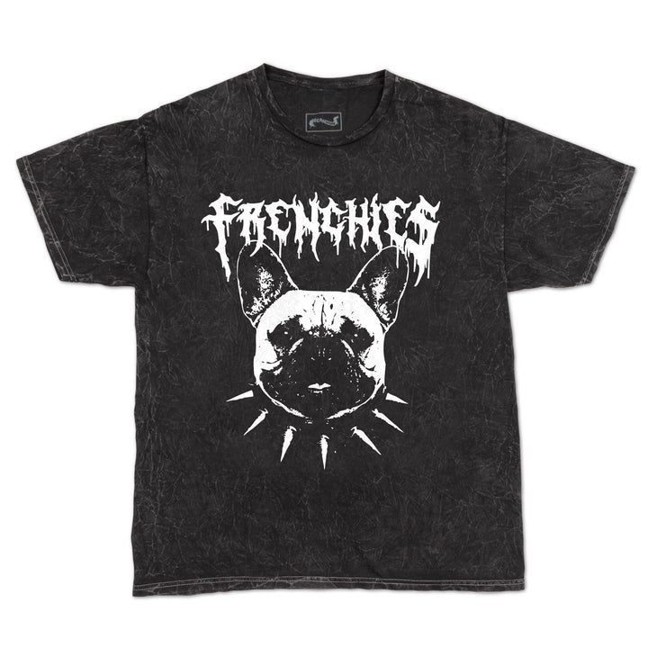 frenchie unisex tee | midnight mineral wash - bean goods