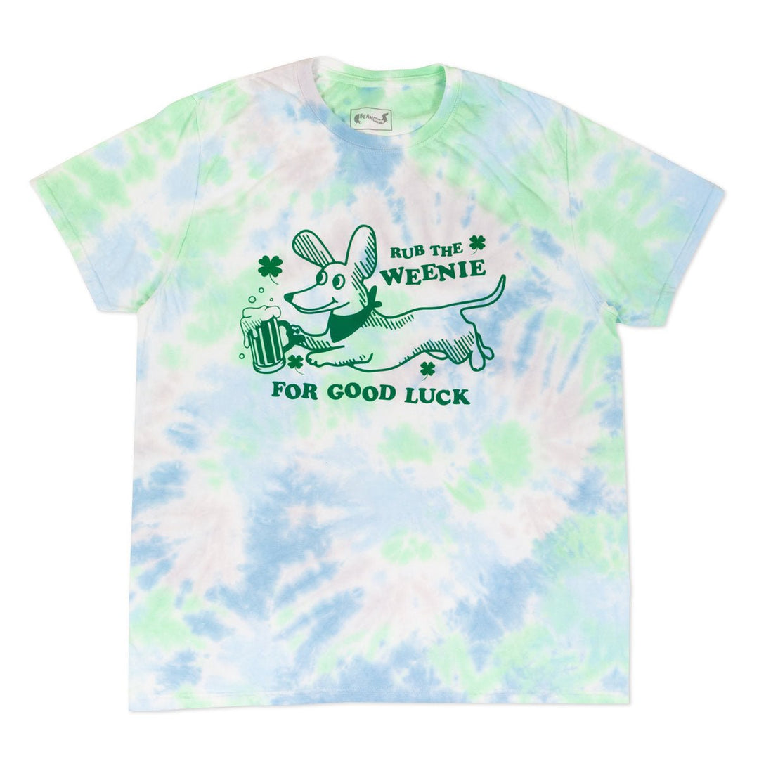 good luck unisex tie - dye tee - bean goods
