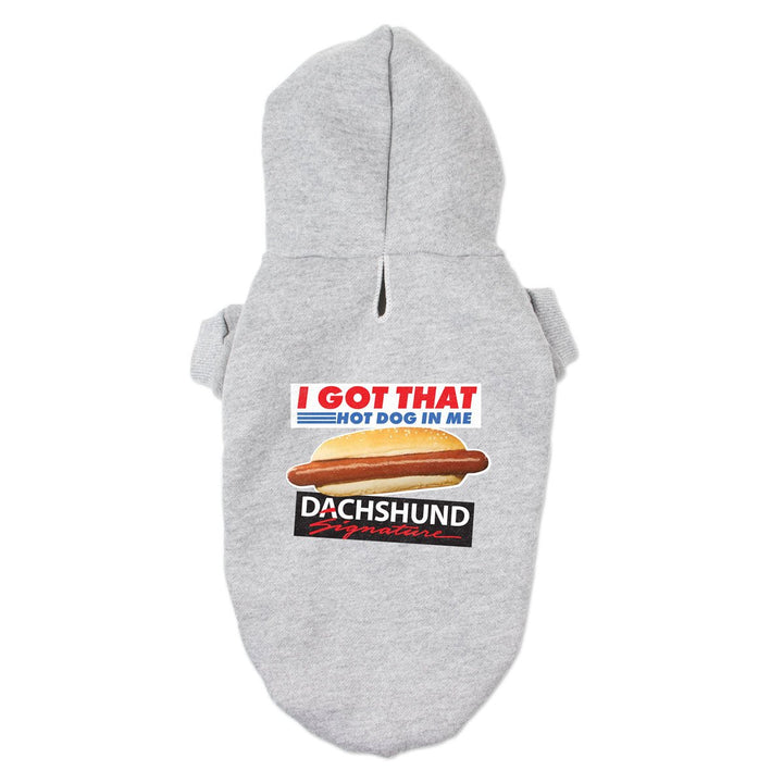 got that dog in me doxie hoodie | heather grey - bean goods