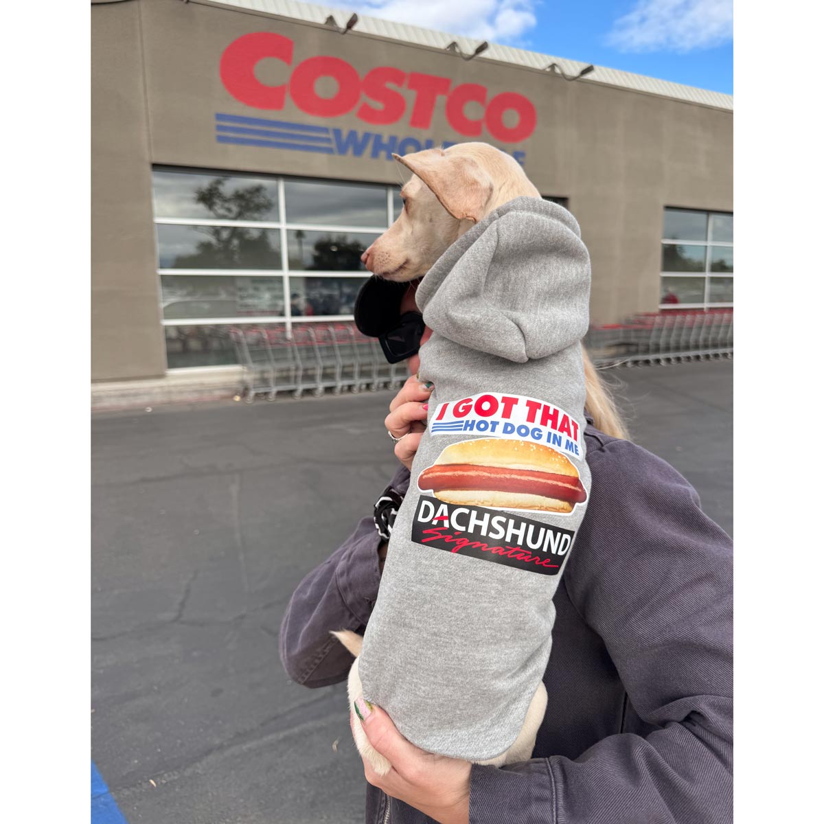 トコパシフィック  ポテトスウェット Dachshund Hoodie Sweatshirt | Got that Dog – bean goods