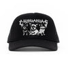 heavy metal hounds trucker hat | chihuahua