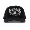 heavy metal hounds trucker hat | corgi