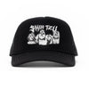 heavy metal hounds trucker hat | shih tzu