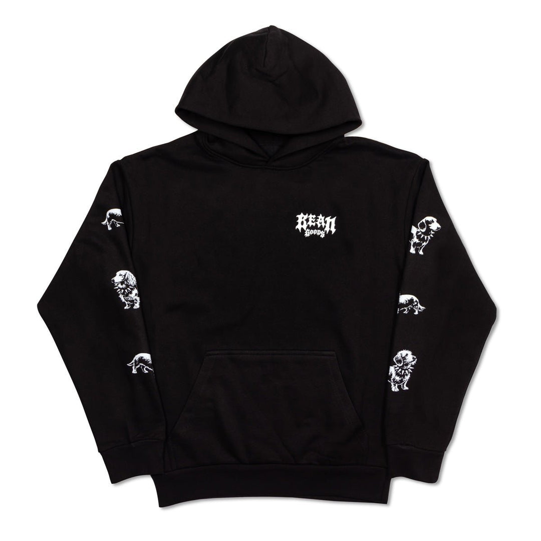 heavy metal hounds unisex hoodie - bean goods