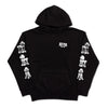 heavy metal hounds unisex hoodie | poodle