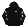 heavy metal hounds unisex hoodie | schnauzer