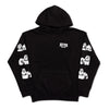 heavy metal hounds unisex hoodie | shih tzu