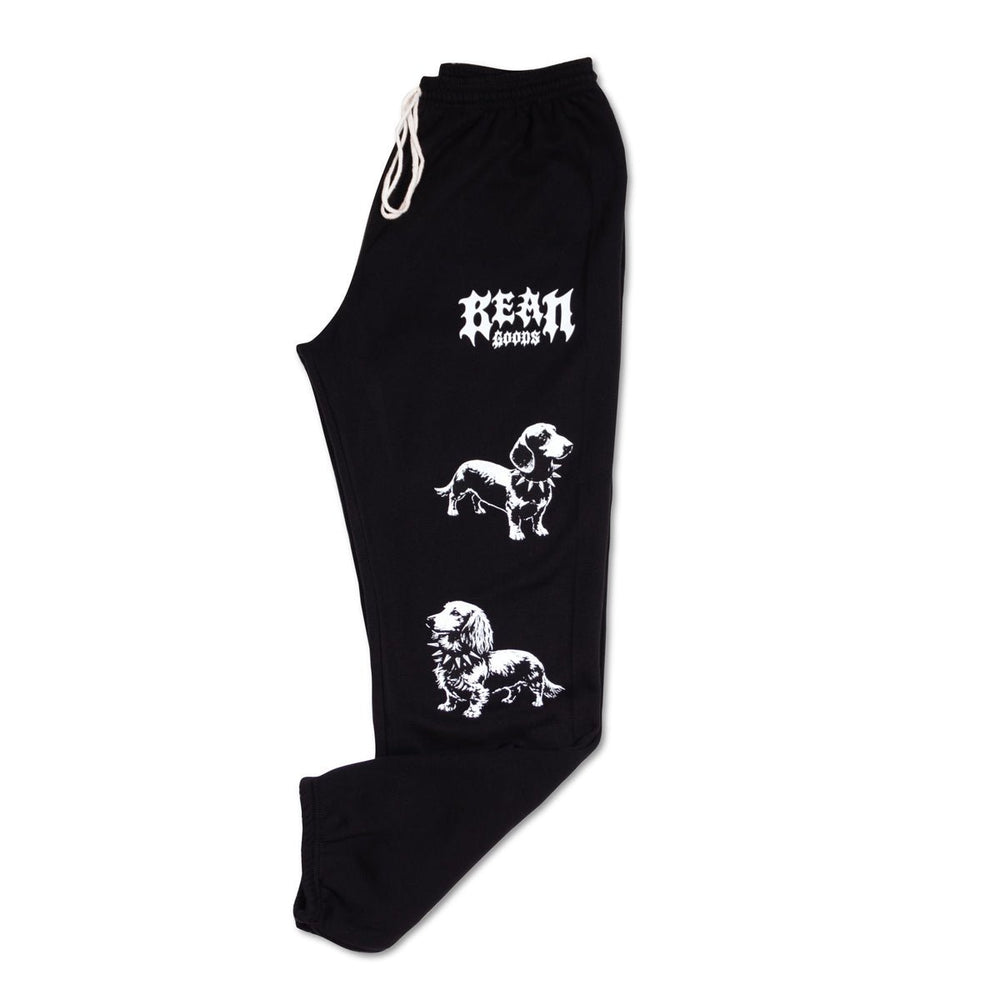 heavy metal hounds unisex scrunch sweatpants - bean goods