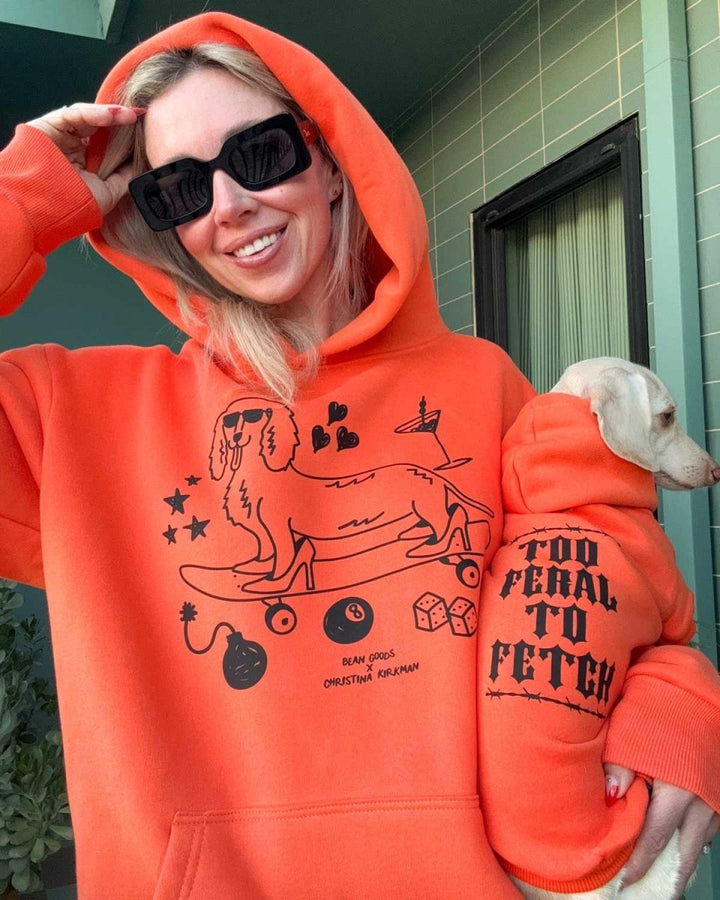 hot dogs & high heels society unisex hoodie - bean goods