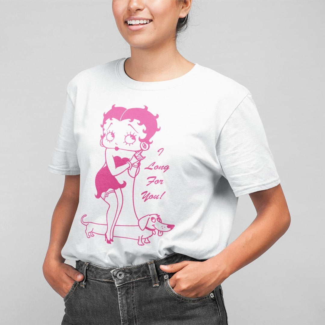 i long for you unisex tee | white