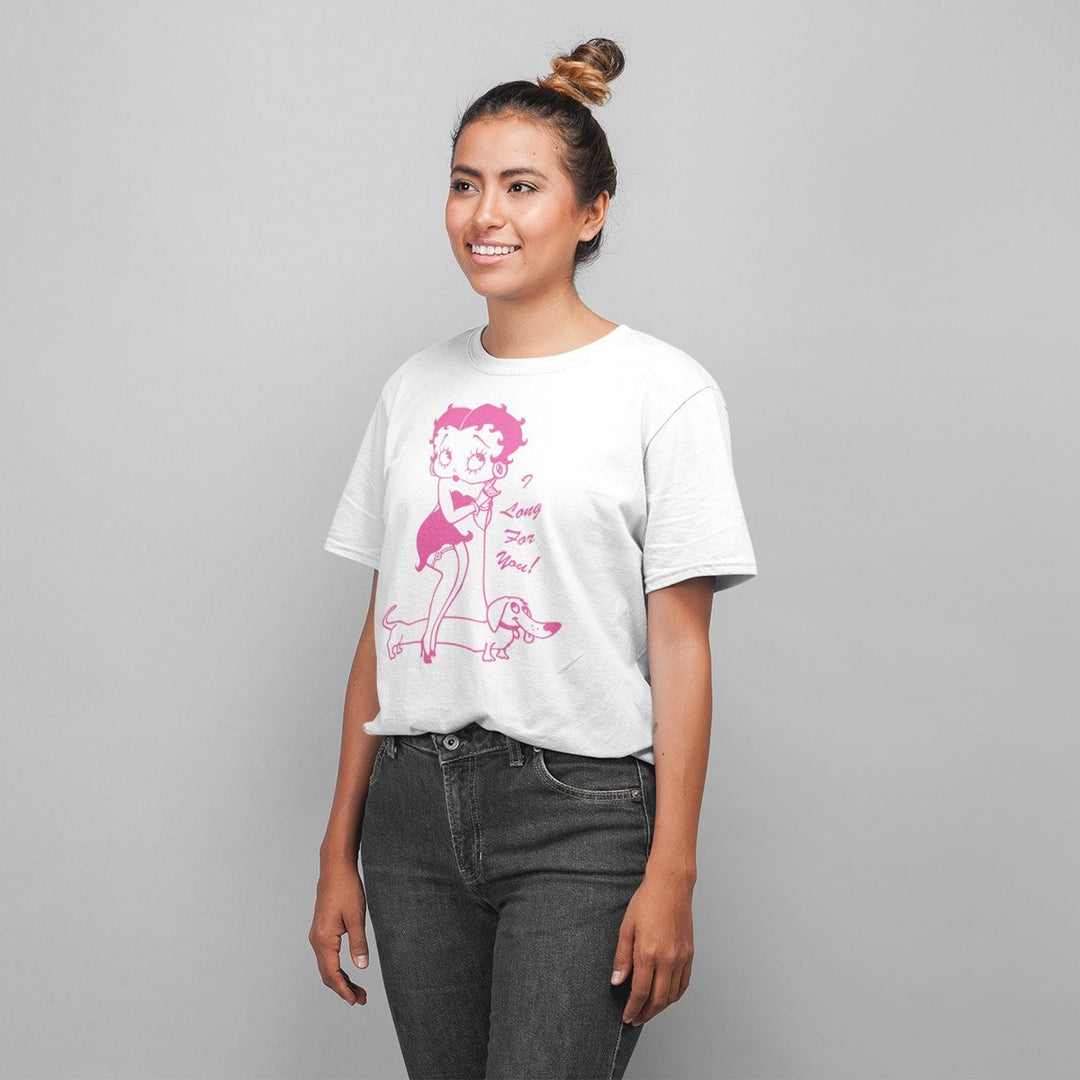 i long for you unisex tee | white