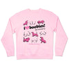 i love boobies x wieners unisex crew sweatshirt